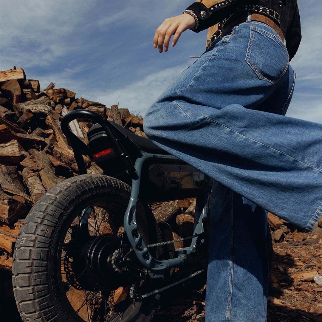 Sunlit trail ride