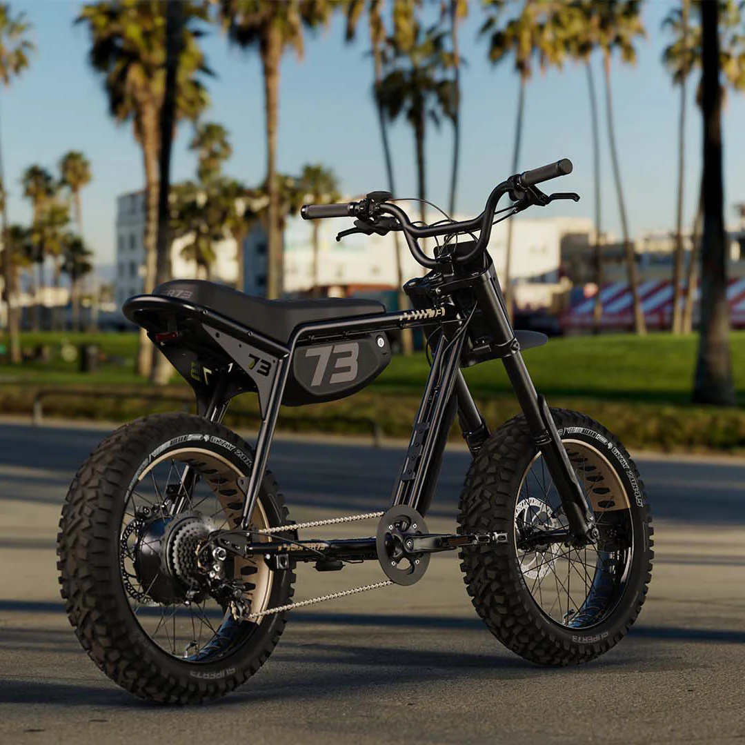 Adventure SE parked on gravel
