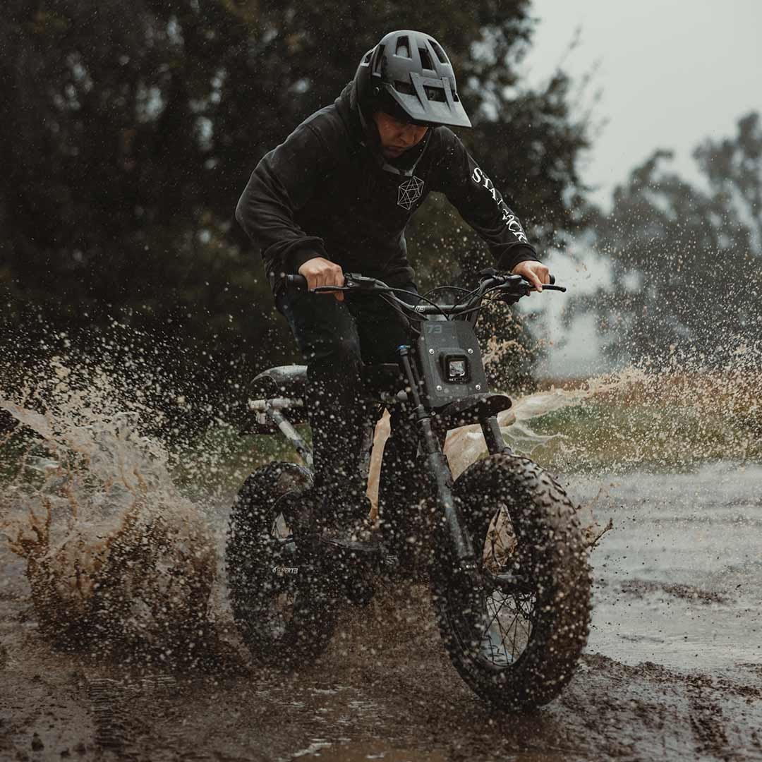Wide-open trail ride
