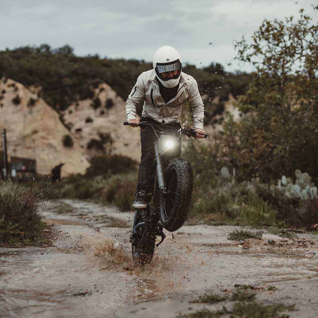 Wide-open trail ride